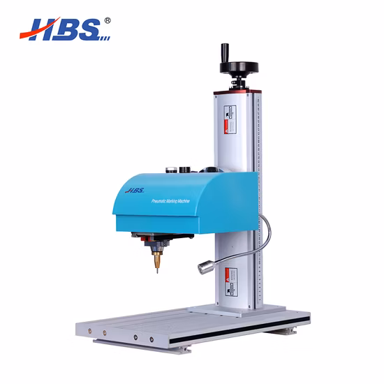 Desktop DOT Pin Pneumatic Marking Machine Nameplate