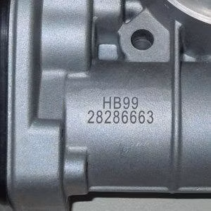 Hispeedlaser Desktop Pneumatic Metal DOT Peen Engraving Marking Stamping Machine for Auto Parts